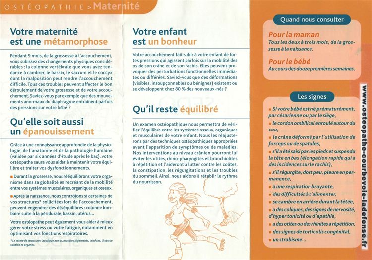 ostéopathie femme enceinte